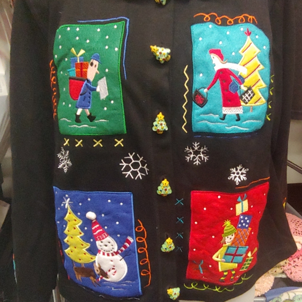 Christmas Sweater Cardigan